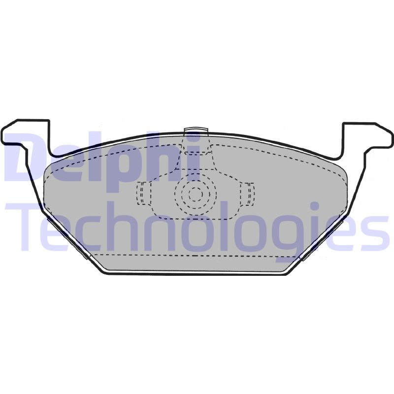 Remblokset Delphi Diesel LP1104