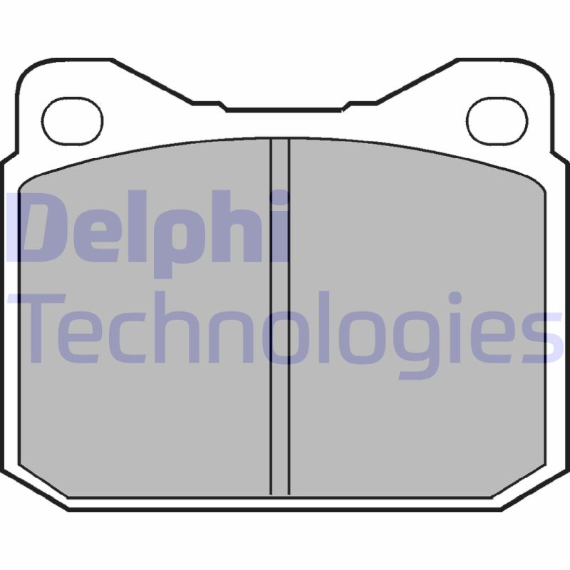 Remblokset Delphi Diesel LP117