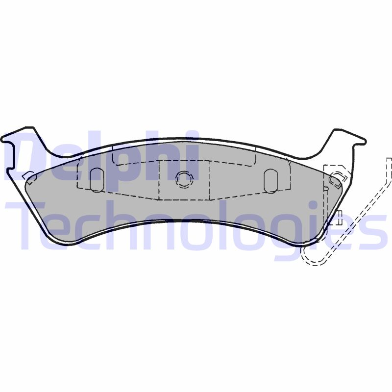 Remblokset Delphi Diesel LP1183