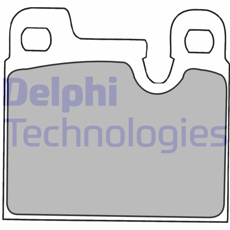 Remblokset Delphi Diesel LP1230