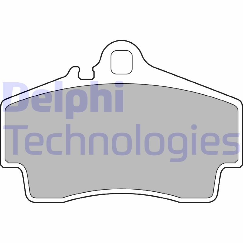 Remblokset Delphi Diesel LP1301