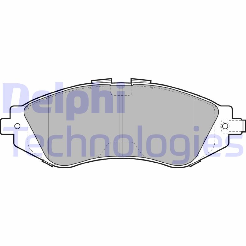 Remblokset Delphi Diesel LP1304