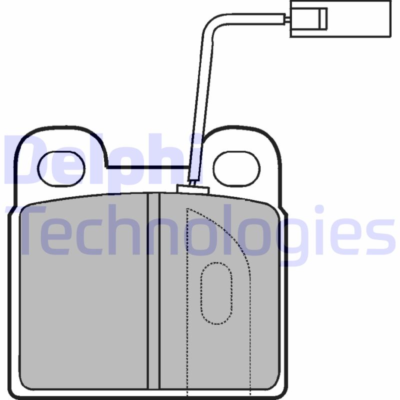 Remblokset Delphi Diesel LP1384