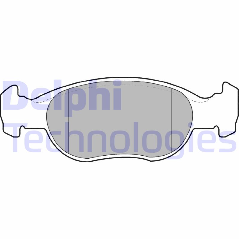 Remblokset Delphi Diesel LP1385