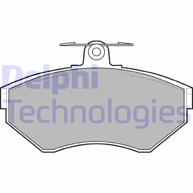 Remblokset Delphi Diesel LP1409