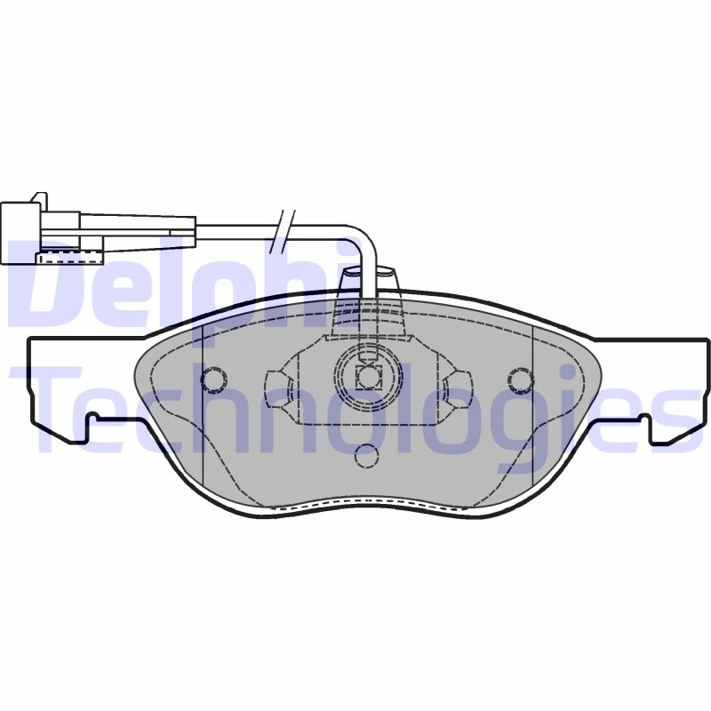 Remblokset Delphi Diesel LP1413