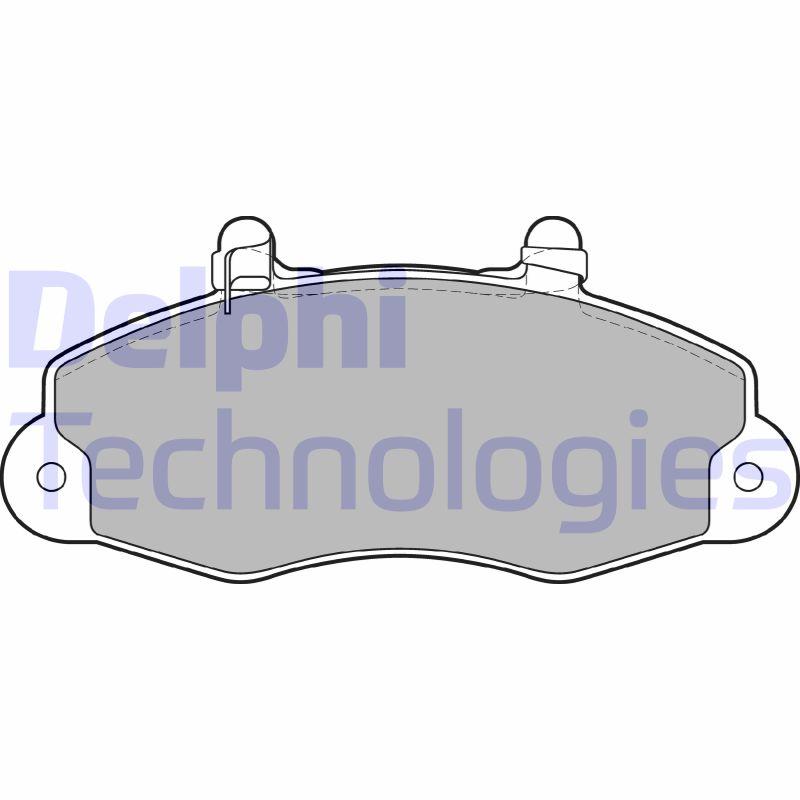 Remblokset Delphi Diesel LP1417