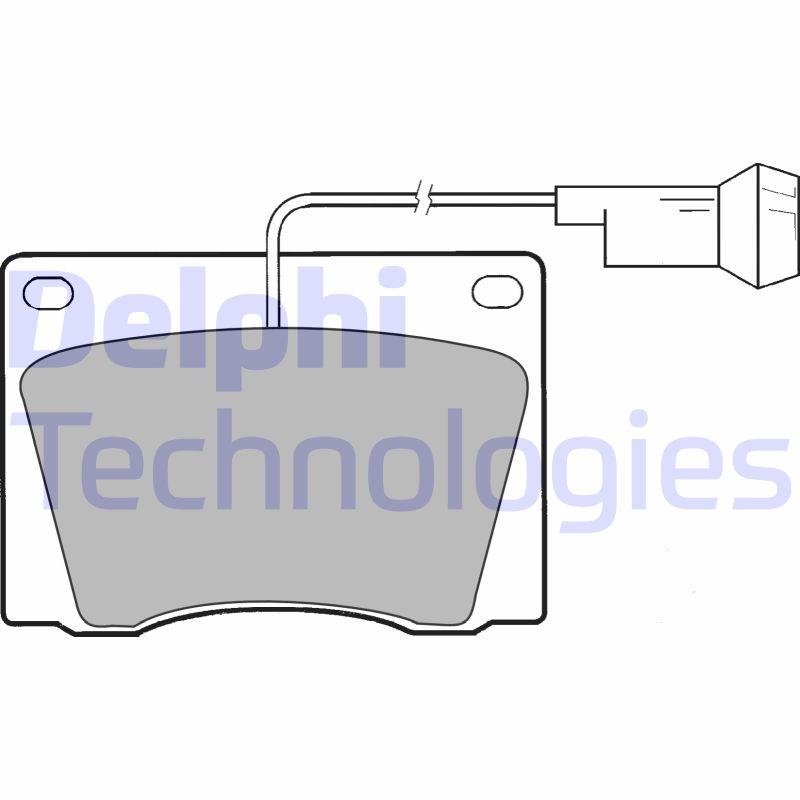 Remblokset Delphi Diesel LP1419
