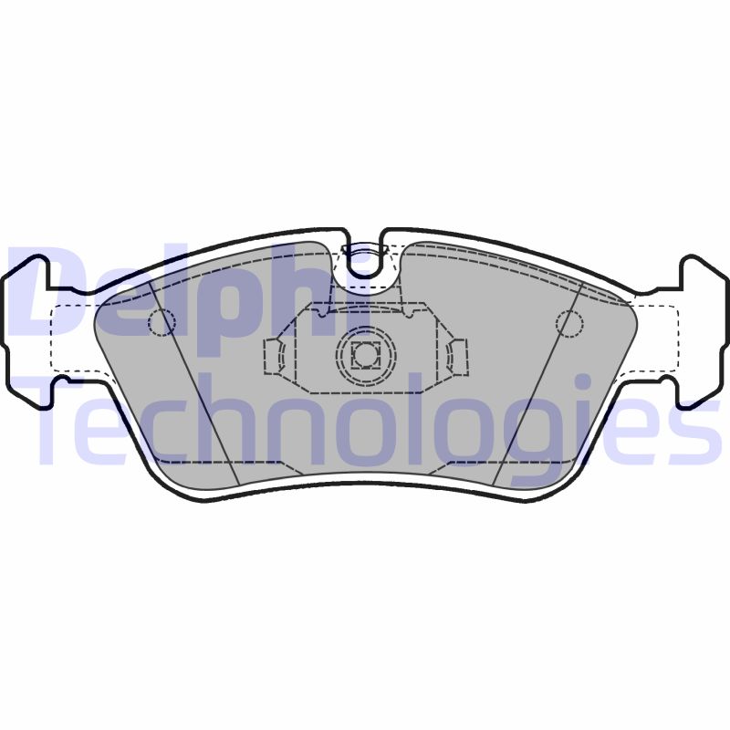 Remblokset Delphi Diesel LP1421