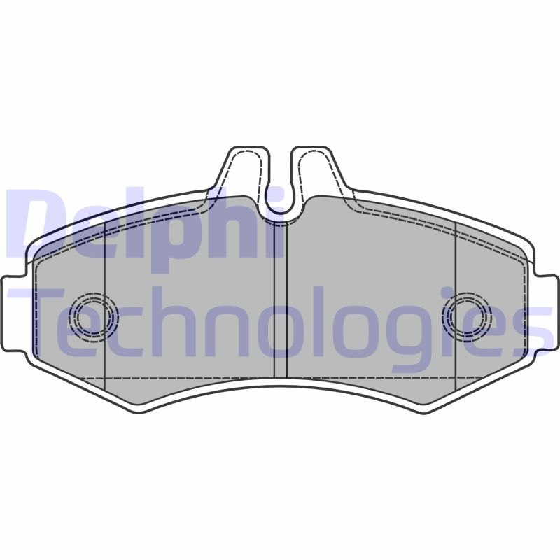 Remblokset Delphi Diesel LP1425