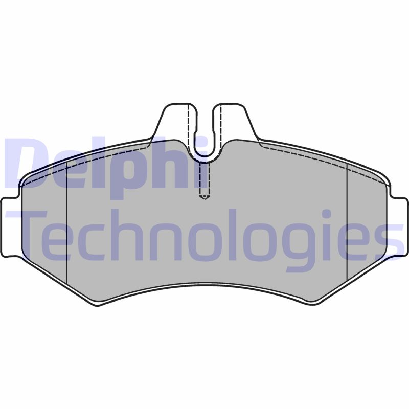 Remblokset Delphi Diesel LP1437