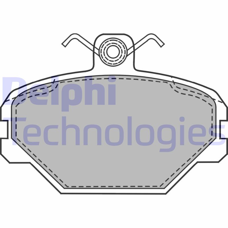 Remblokset Delphi Diesel LP1444