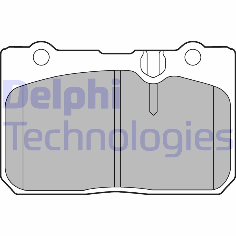 Remblokset Delphi Diesel LP1460