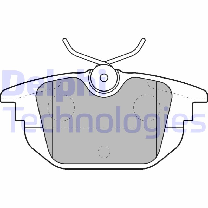 Remblokset Delphi Diesel LP1472