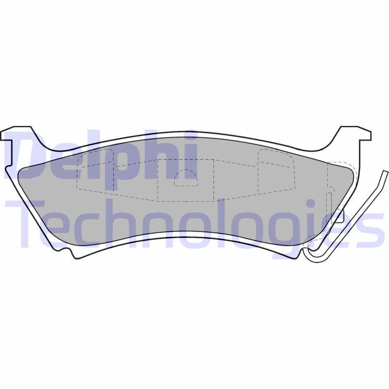 Remblokset Delphi Diesel LP1501