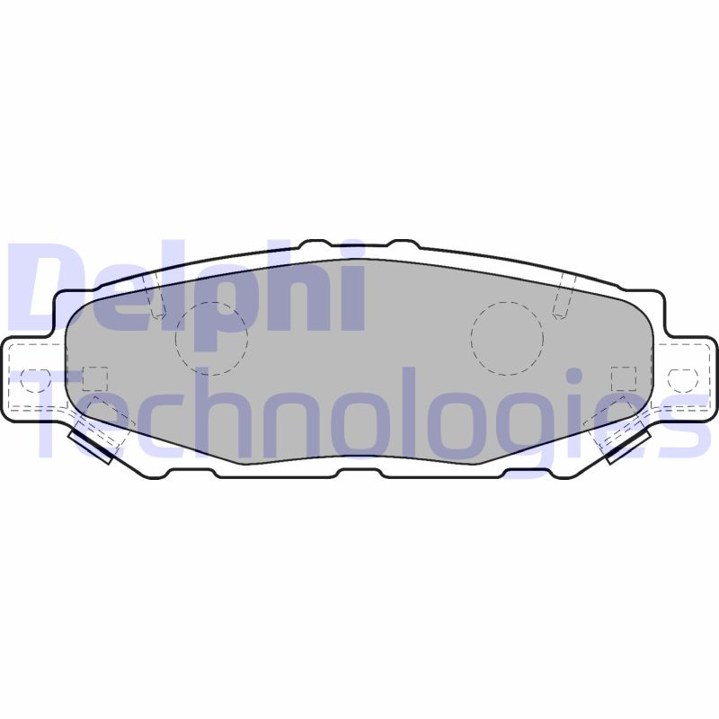 Remblokset Delphi Diesel LP1508