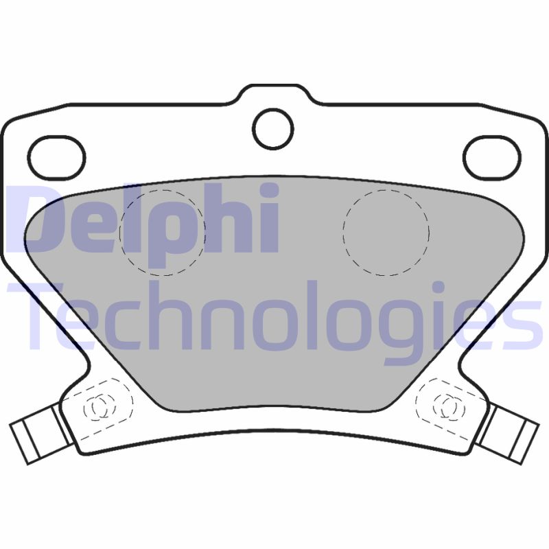 Remblokset Delphi Diesel LP1513