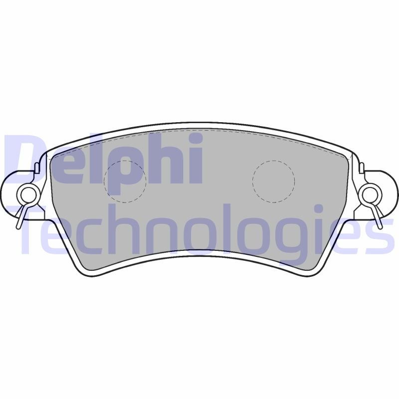 Remblokset Delphi Diesel LP1517
