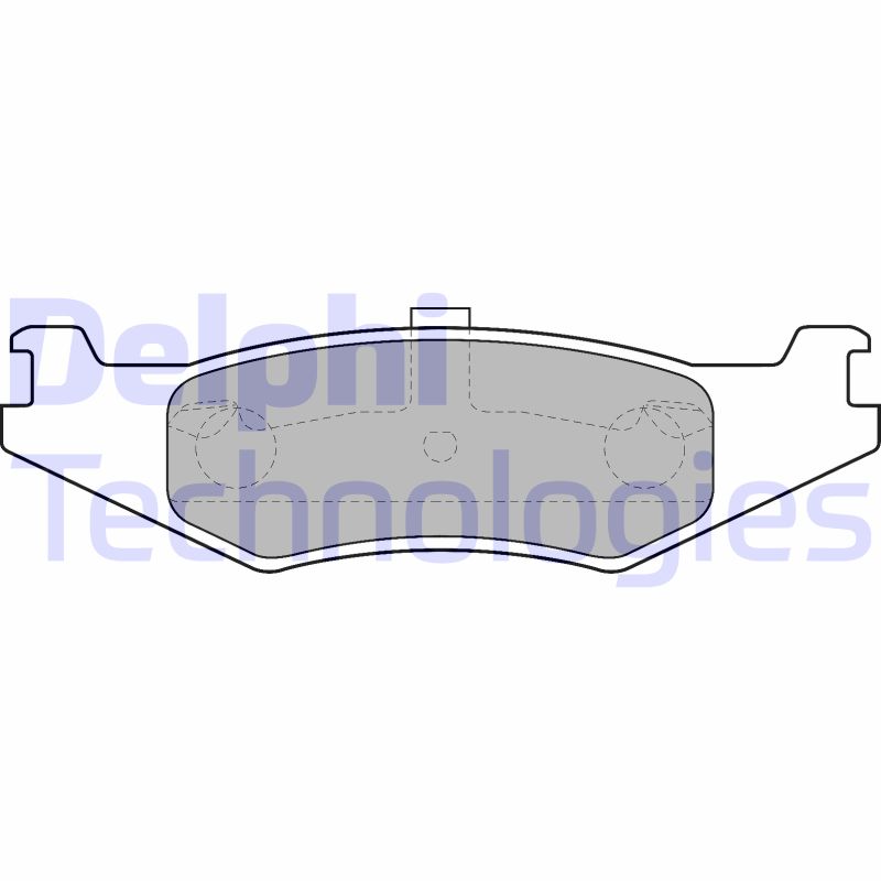 Remblokset Delphi Diesel LP1520