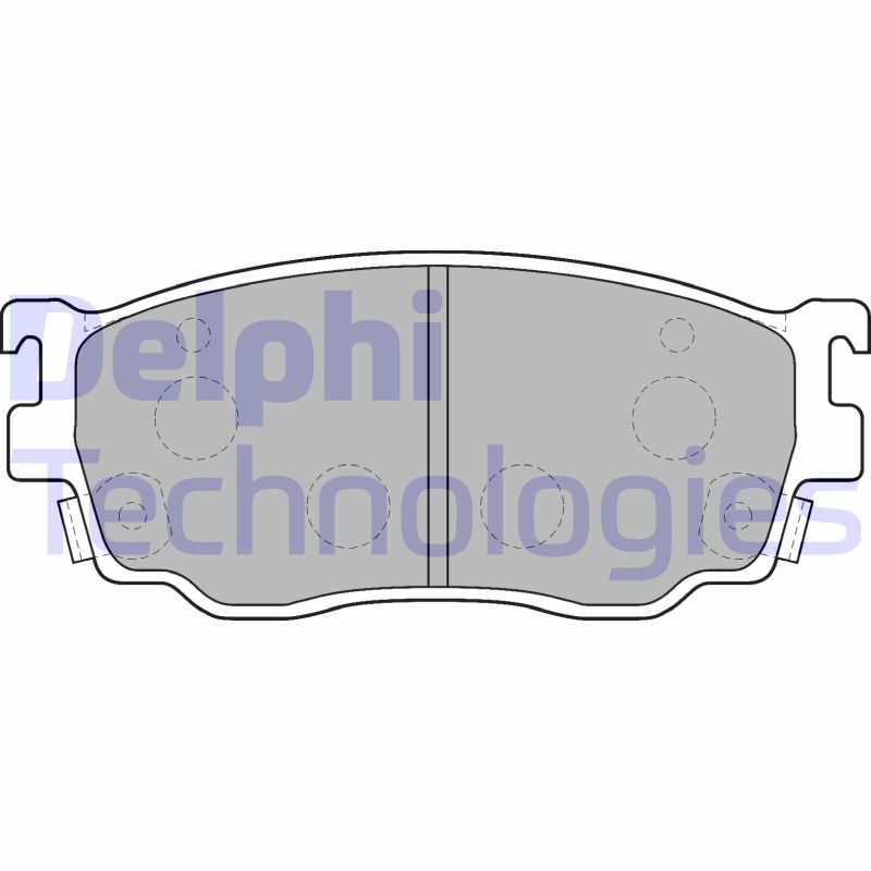 Remblokset Delphi Diesel LP1527