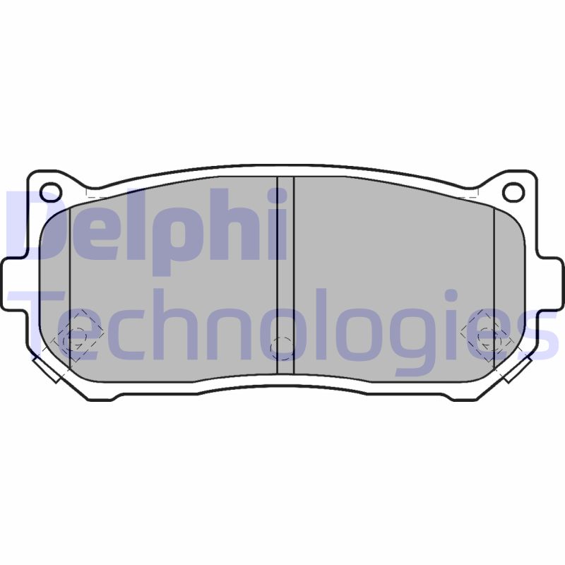 Remblokset Delphi Diesel LP1528