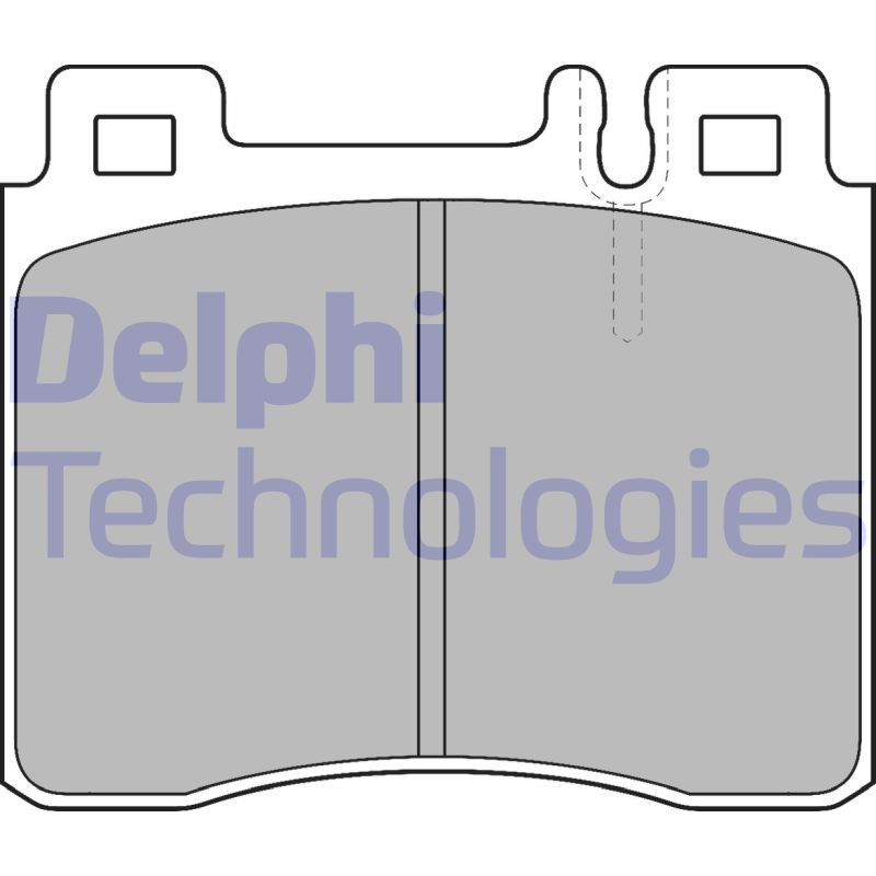 Remblokset Delphi Diesel LP1538