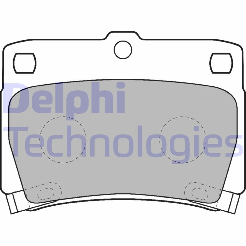 Remblokset Delphi Diesel LP1546