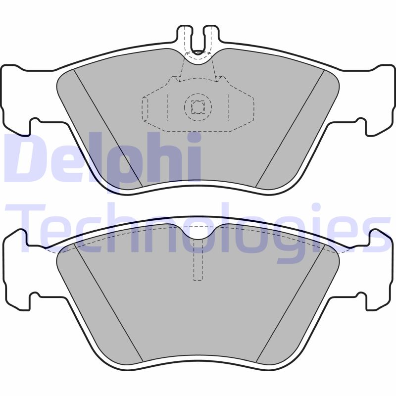 Remblokset Delphi Diesel LP1588