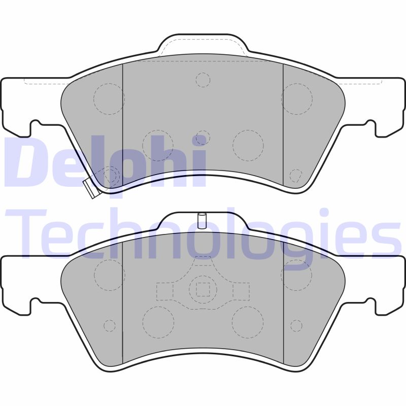 Remblokset Delphi Diesel LP1693