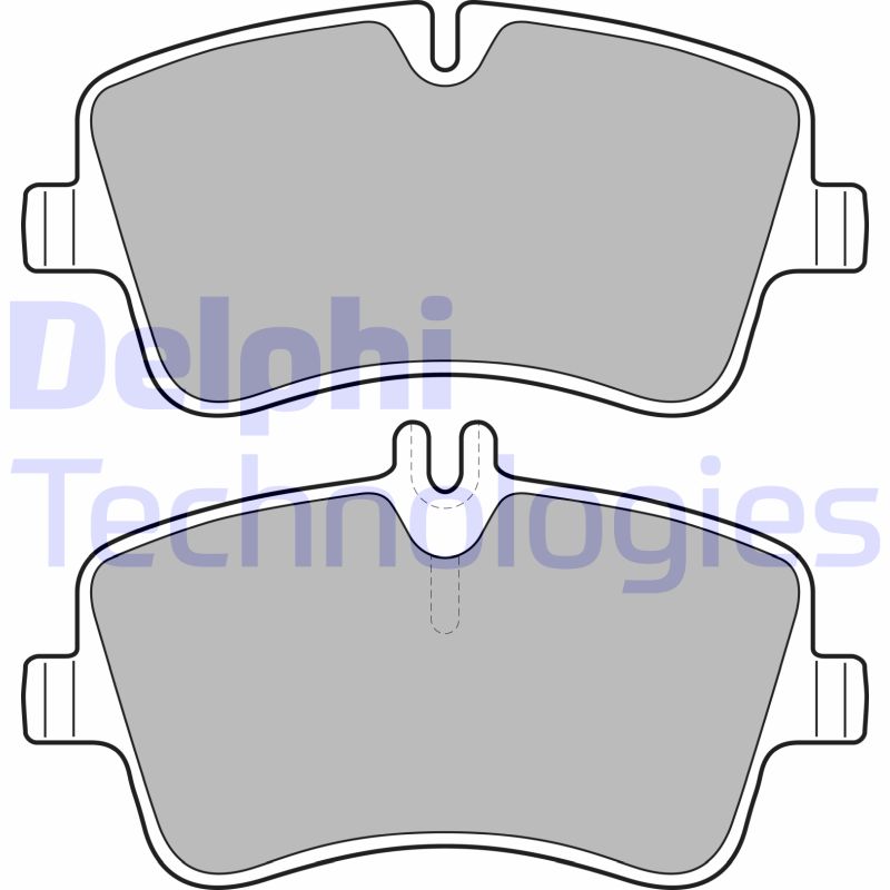 Remblokset Delphi Diesel LP1696