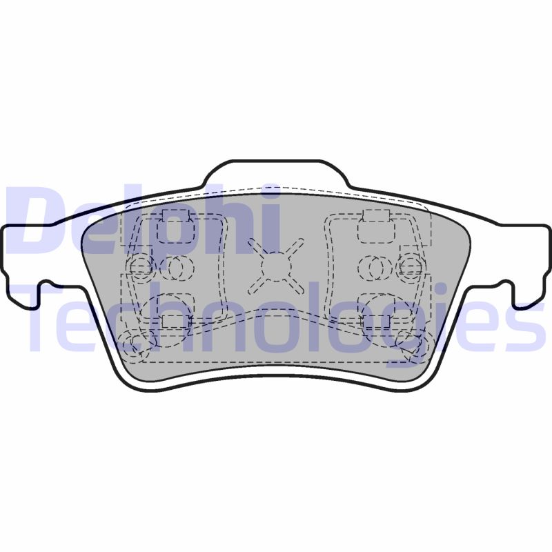 Remblokset Delphi Diesel LP1701