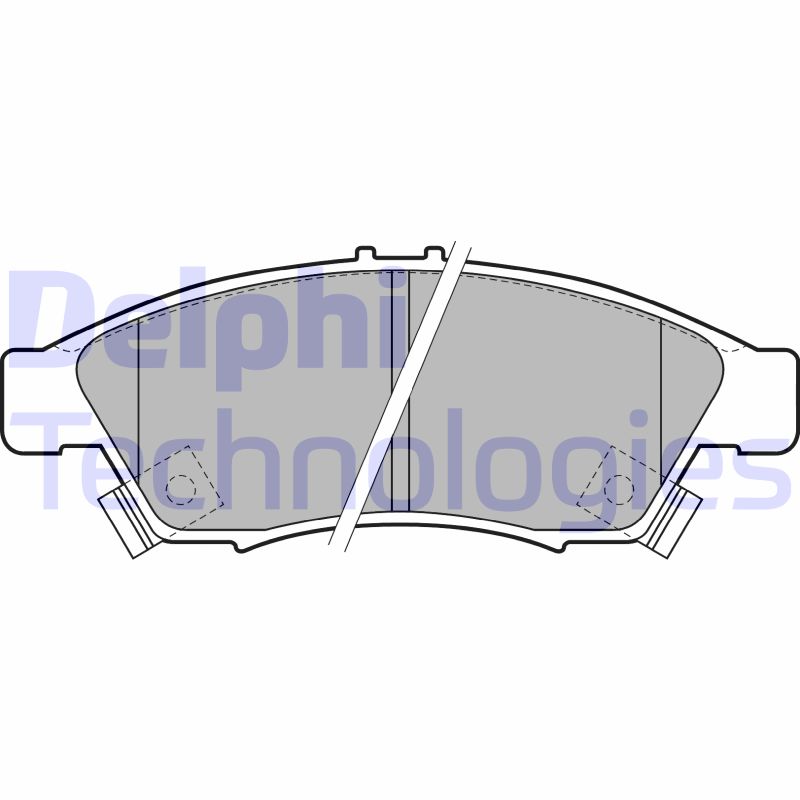 Remblokset Delphi Diesel LP1739