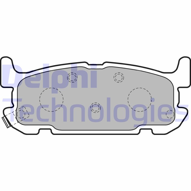 Remblokset Delphi Diesel LP1752