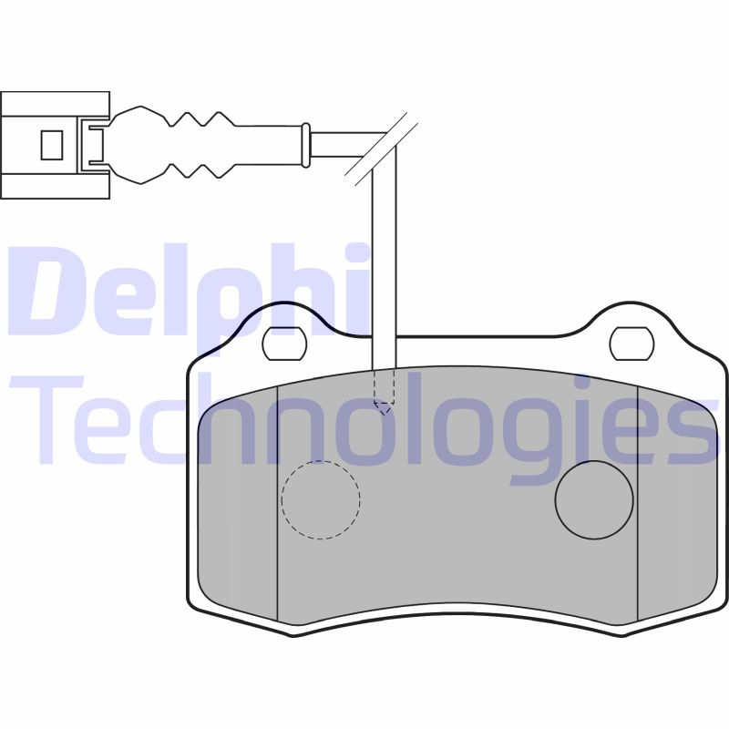 Remblokset Delphi Diesel LP1753