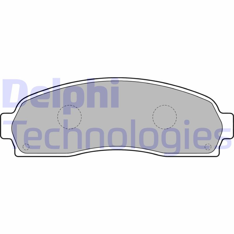 Remblokset Delphi Diesel LP1757