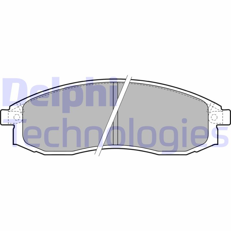 Remblokset Delphi Diesel LP1759
