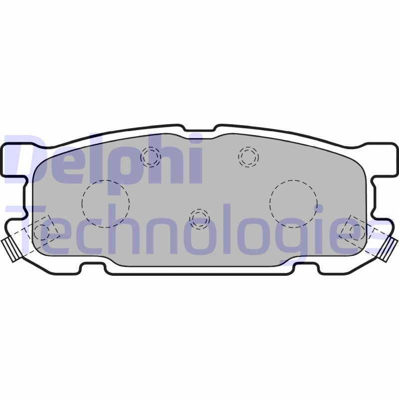 Remblokset Delphi Diesel LP1762