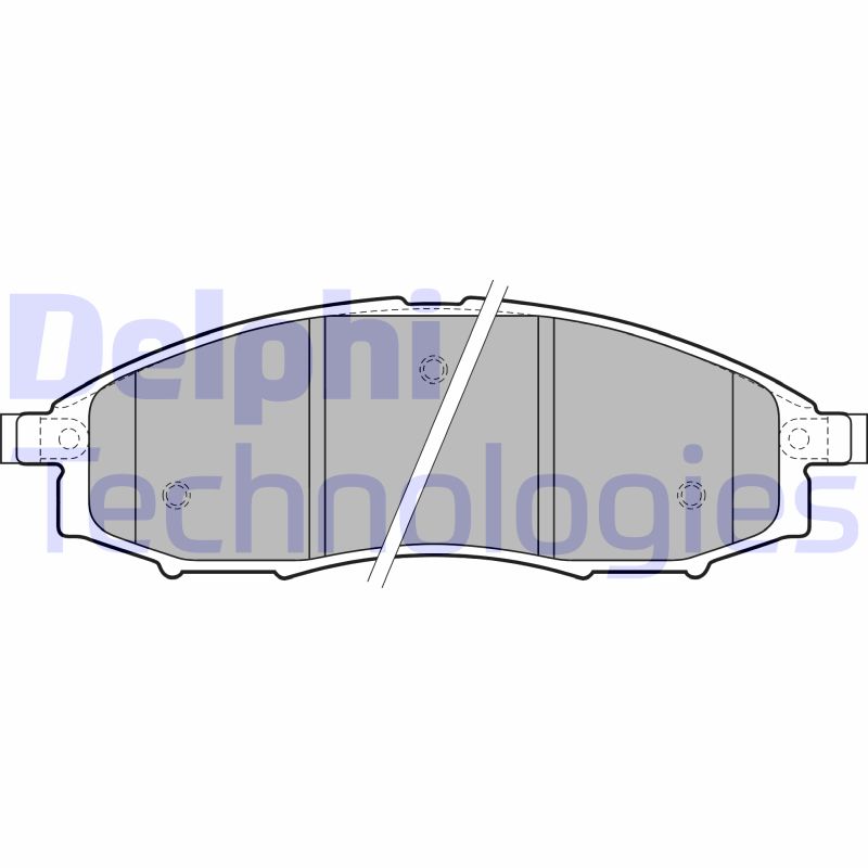 Remblokset Delphi Diesel LP1772