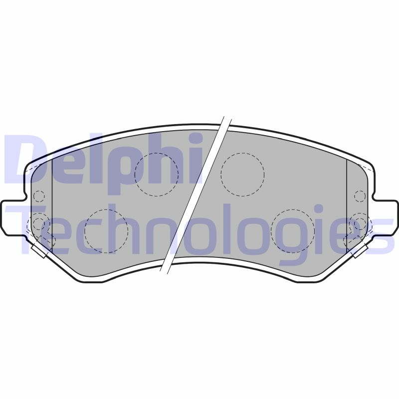 Remblokset Delphi Diesel LP1773