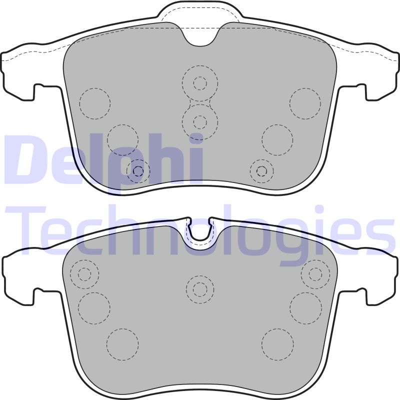 Remblokset Delphi Diesel LP1783