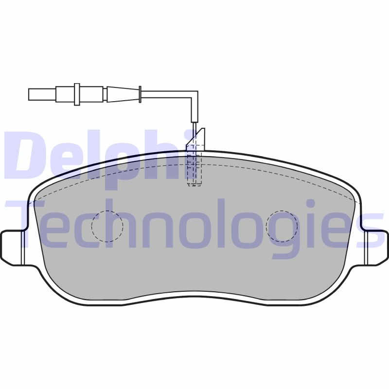 Remblokset Delphi Diesel LP1792