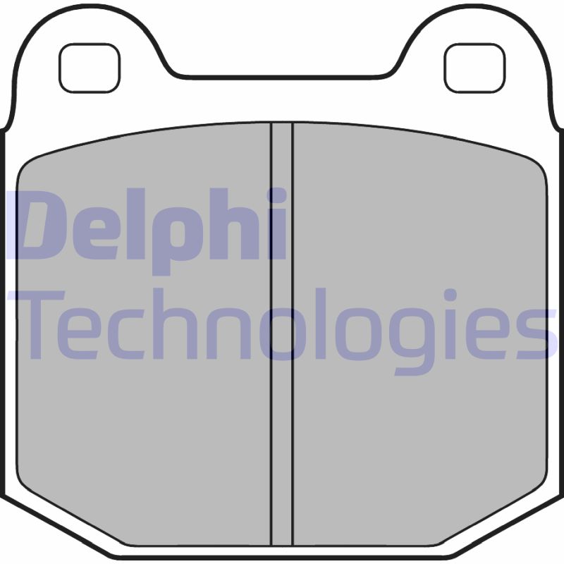 Remblokset Delphi Diesel LP1814