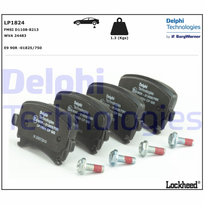 Delphi Diesel Remblokset LP1824