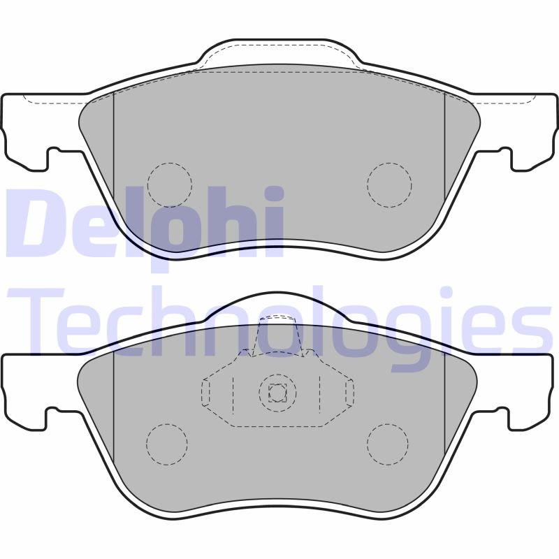 Remblokset Delphi Diesel LP1830