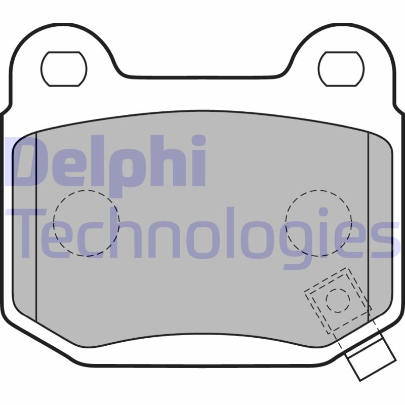 Remblokset Delphi Diesel LP1839