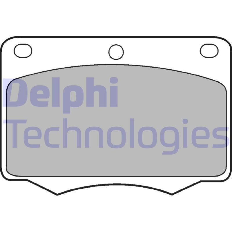 Remblokset Delphi Diesel LP184