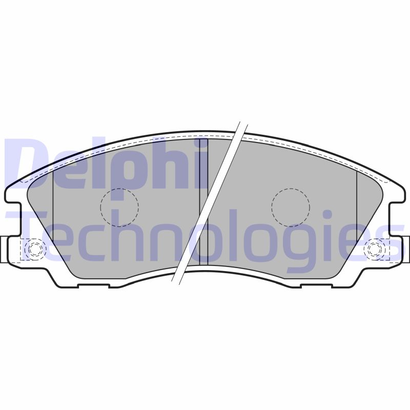 Remblokset Delphi Diesel LP1853