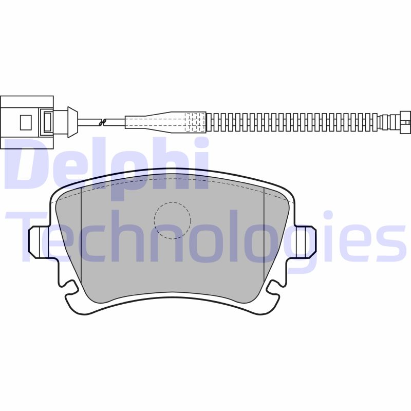 Remblokset Delphi Diesel LP1860