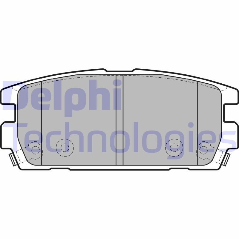 Remblokset Delphi Diesel LP1930