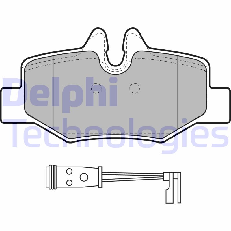 Remblokset Delphi Diesel LP1939